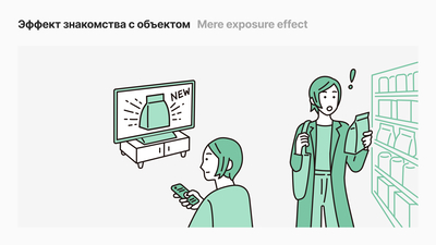 Эффект знакомства с объектом (Mere exposure effect)